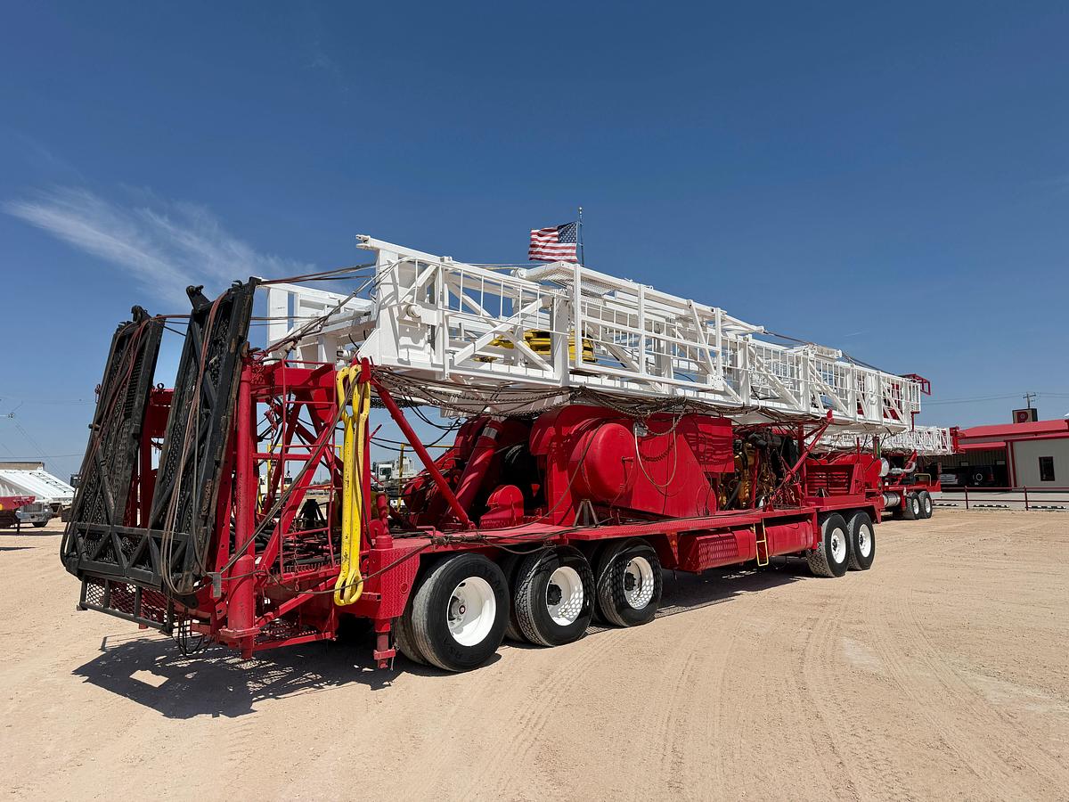 Used 1979 COOPER LTO-350-DD 5-AXLE WELL SERVICE RIG