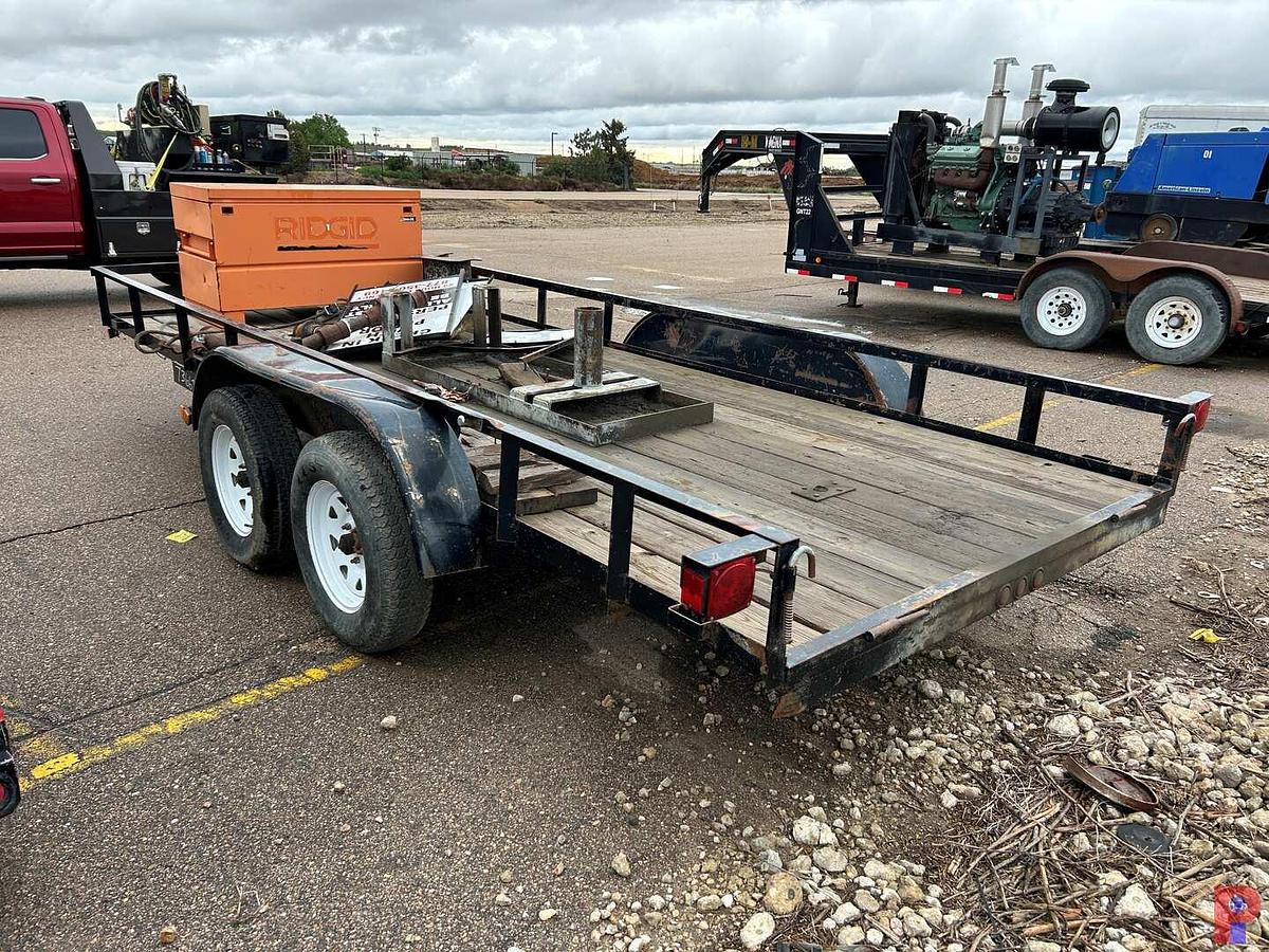 Used 2012 DOOLITTLE TRAILERS 16’ T/A BUMPER PULL TRAILER
