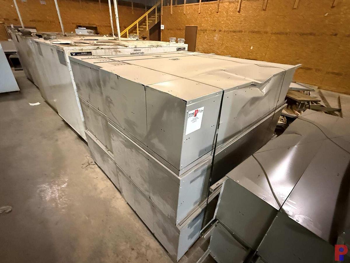 Used (6-SETS OF 3) 18”L X 12”W X 72”H LOCKERS