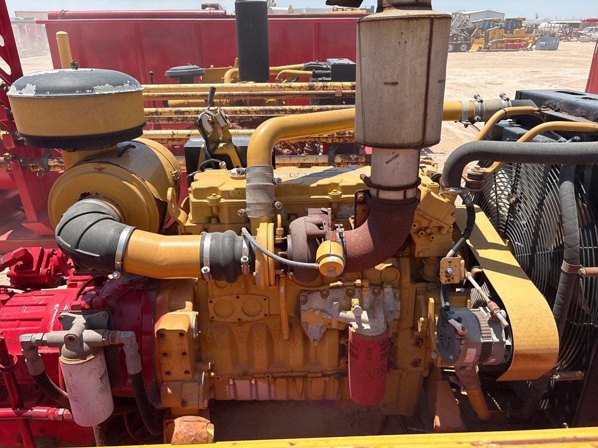 Used NOV 200T/JWS-340 pump unit, skidded