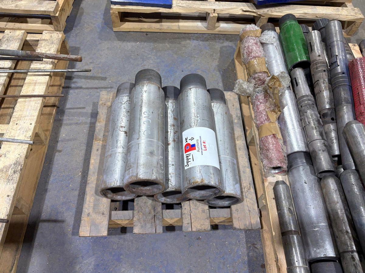 Used (17) 2.313 pump through plugs (Dart Valves) w/ (18) nipples