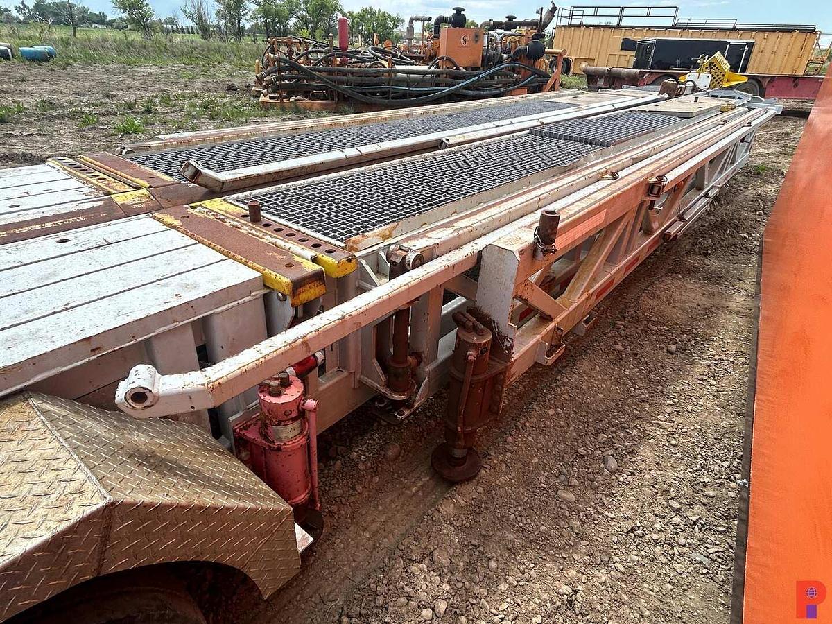 Used 2012 RANGELAND 3545T 52’  T/A HYDRAULIC PIPE HANDLER TRAILER