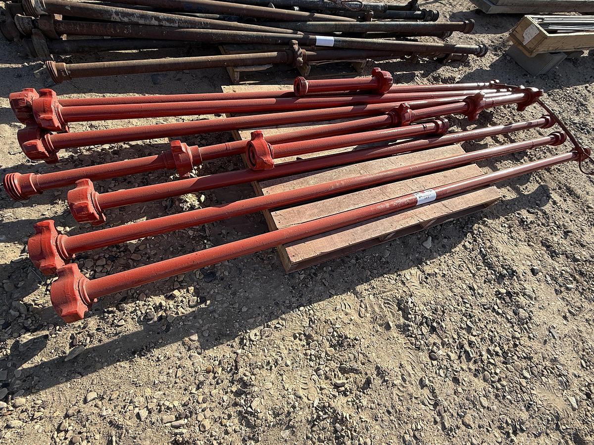 Used (6 X $) PALLET W/ (6) 2” X 10’ FIG 1502 15K WP FLOW IRON & PUP JTS