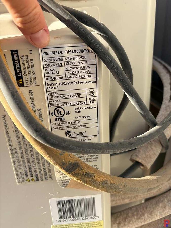 Used ATCO 40’ X 10’ 2-BEDROOM 1-BATHROOM LIVING QUARTERS, SKIDDED