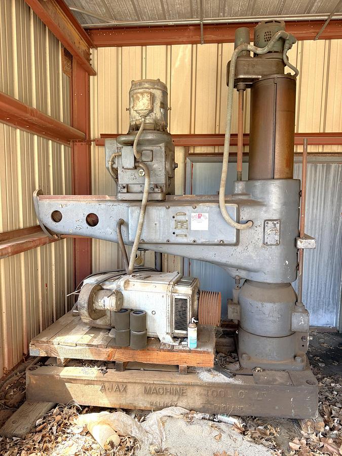 Used BROOKHIRST RADIAL VERTICAL DRILL 7’L x 3’W x 10’H