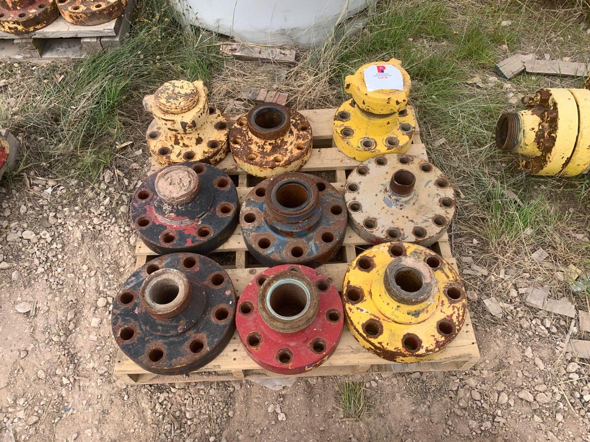 Used (5) Pallets of Assorted Weco Flanges 2” 10k to 4” 15k