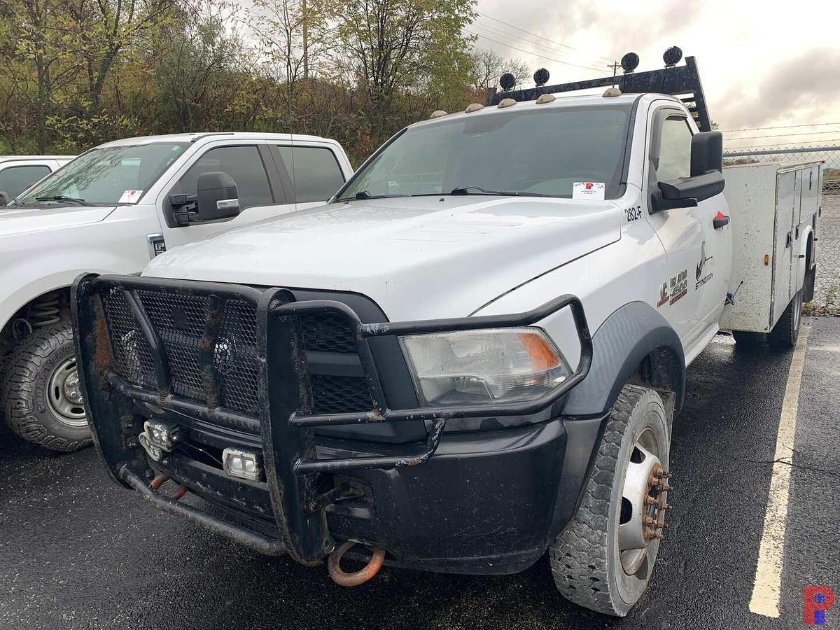Used 2014 RAM 4500 4X4 SINGLE CAB SERVICE TRUCK (RUNS-INOP)