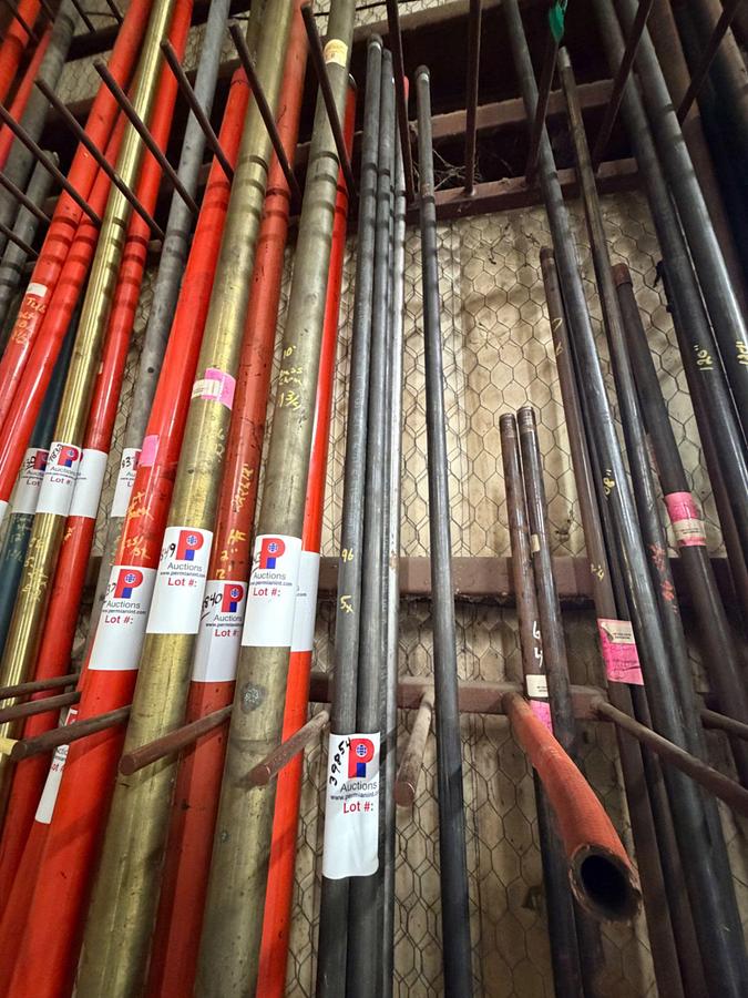 Used (5x) 96” pull tubes for 1-1/2 pump