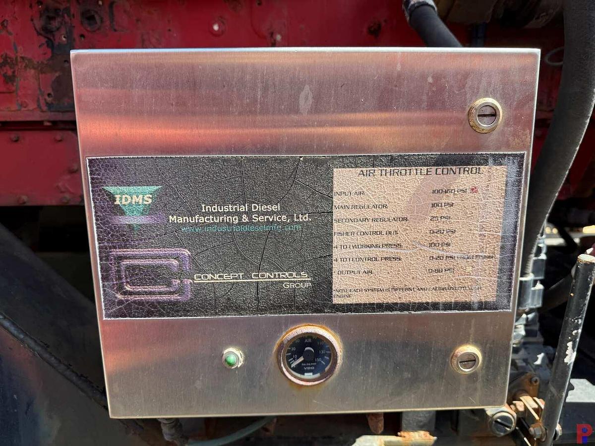 Used DETROIT DIESEL 16V149TTA  W/ ALLSION DP-8962 (NO PUMP) MTD ON 2003 T/A TRAILER