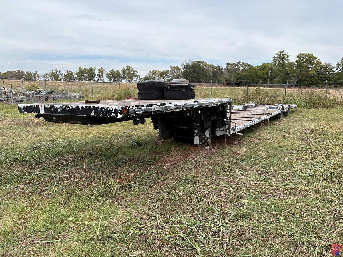 Used 2005 AZTEC TRAILERS 53’ X 102” T/A LOWBOY TRAILER