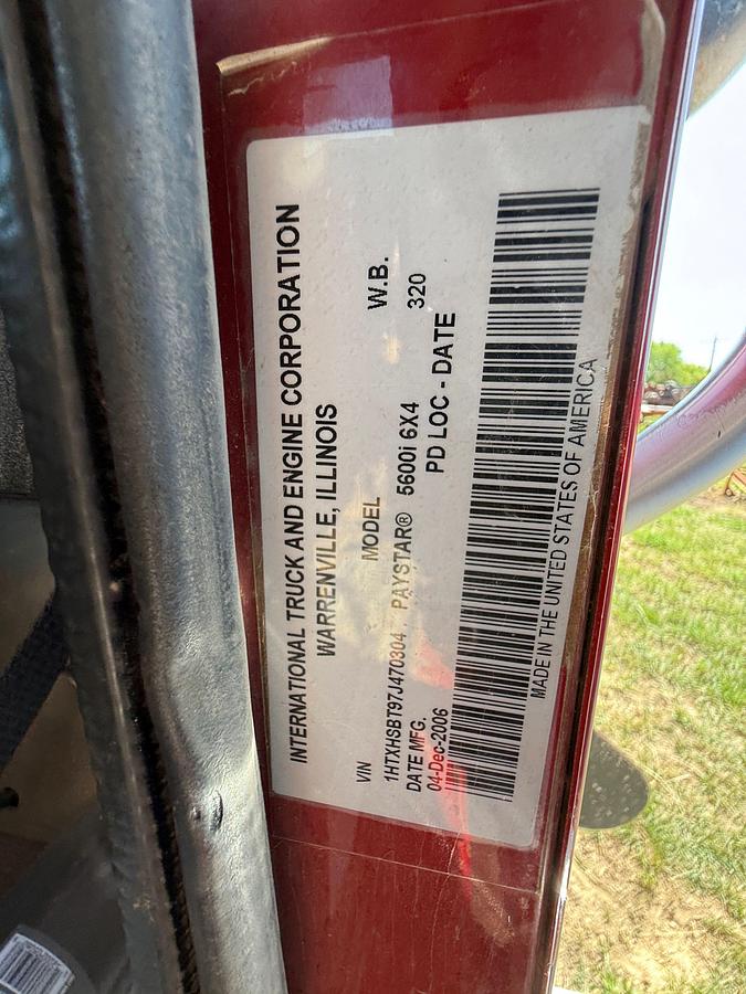 Used 2007 INTERNATIONAL PAYSTAR 5600I T/A 50-TON WINCH BED TRUCK