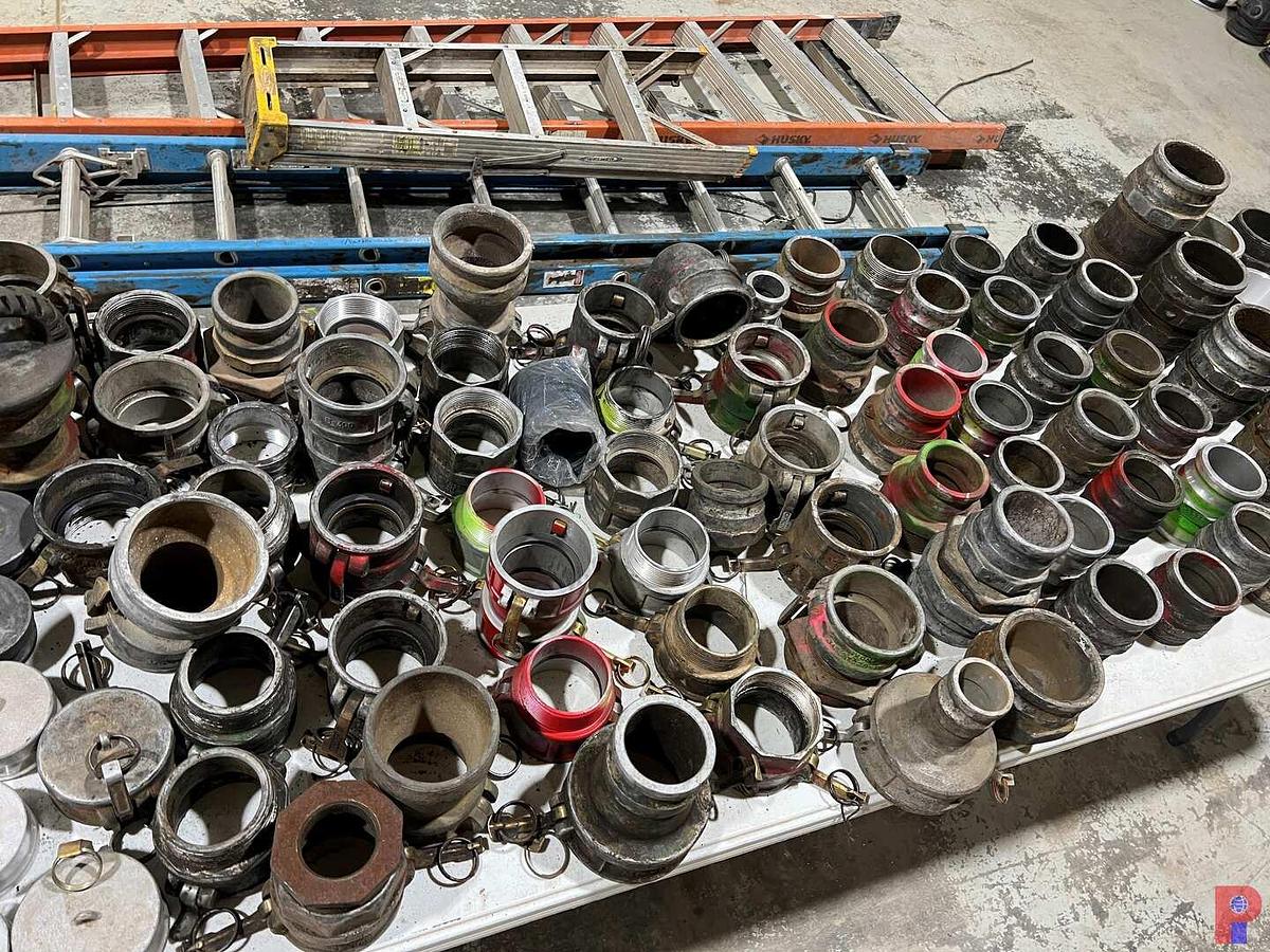 Used QUANTITY OF 2" TO 4" REDUCERS, CAPS, DOUBLE END COUPLINGS, & NIPPLES