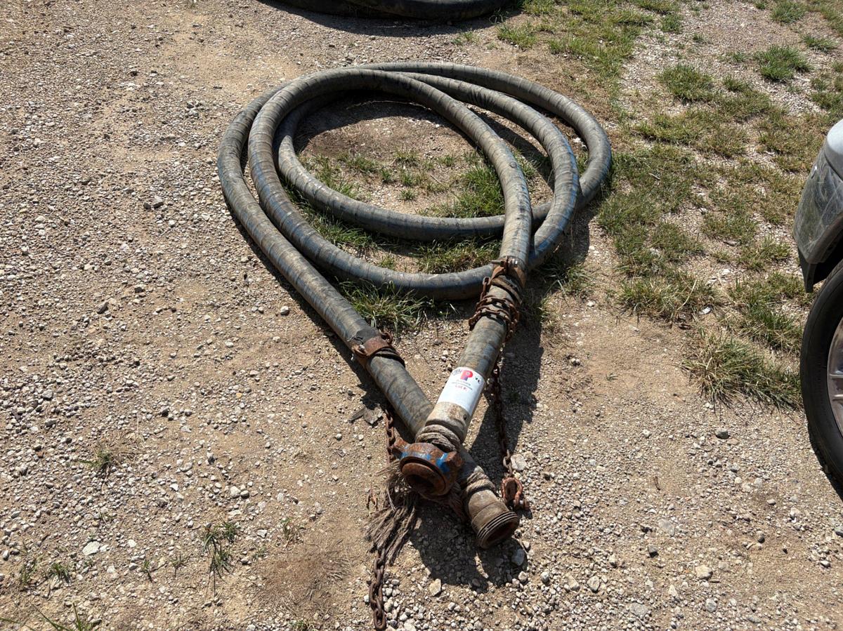 Used (1) 3” 2000psi & (1) 4” 4000psi hoses