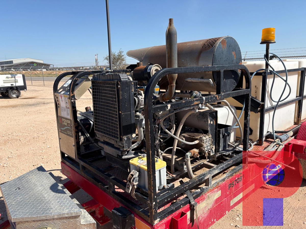 Used 2019 METAL CRAFT 18’ X 5’ T/A BUMPER PULL PRESSURE WASHER TRAILER