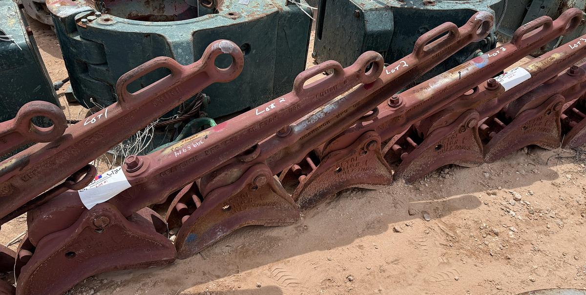 Used (3) PETOL 16” TO 40” IN. OD. MANUAL BULL TONGS