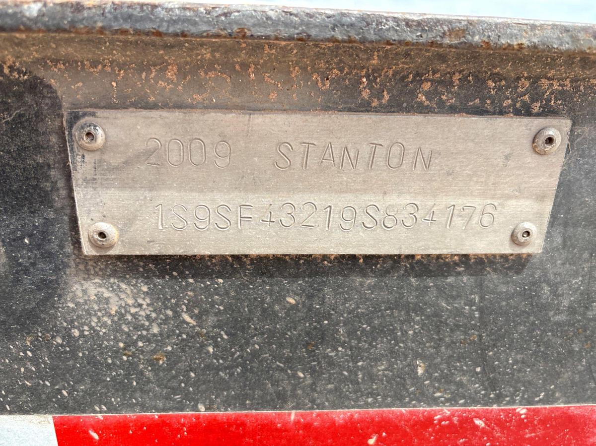 Used 2009 STANTON 43’ X 8’ T/A FLATBED TRAILER