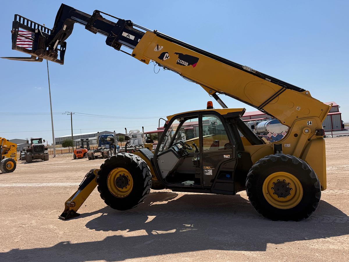 Used 2017 CAT TL1255D 12,000lbs TELEHANDLER