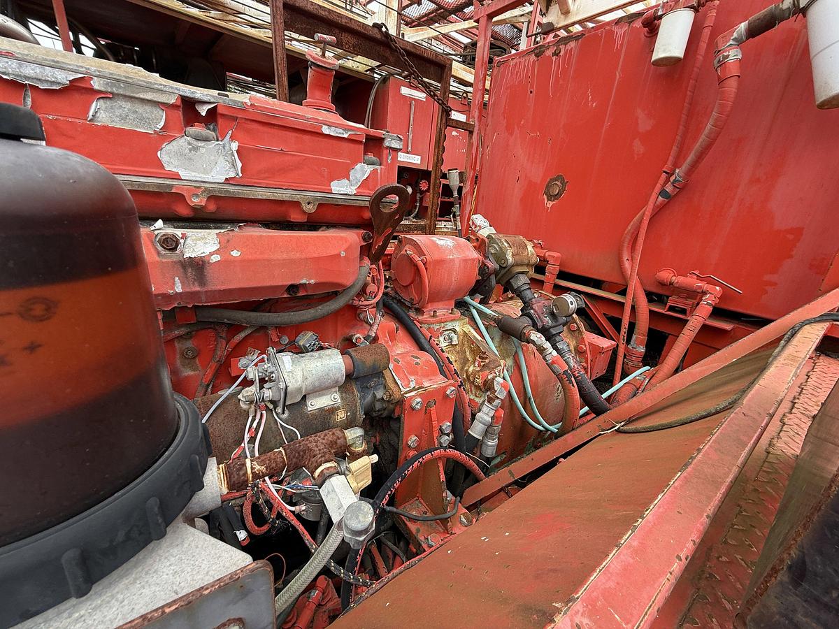 Used 2003 FRANKS / NOV 1287/160 96’-210K 4-AXLE WELL SERVICE WORKOVER RIG (INCOMPLETE)