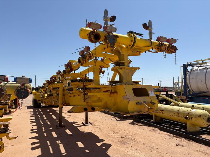 Used 2014 MERTZ 50’ 12-ARM T/A FRAC MANIFOLD TRAILER