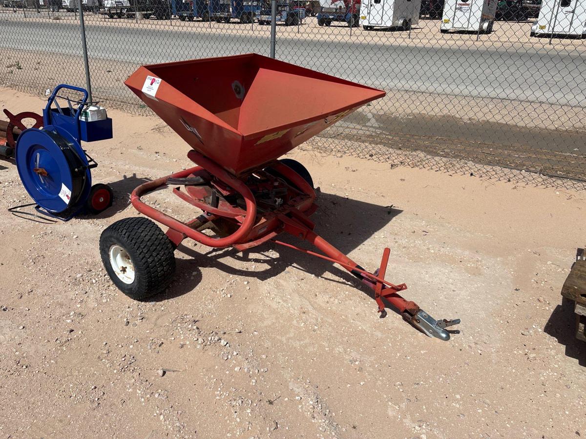 Used Lely pull behind broadcast spreader