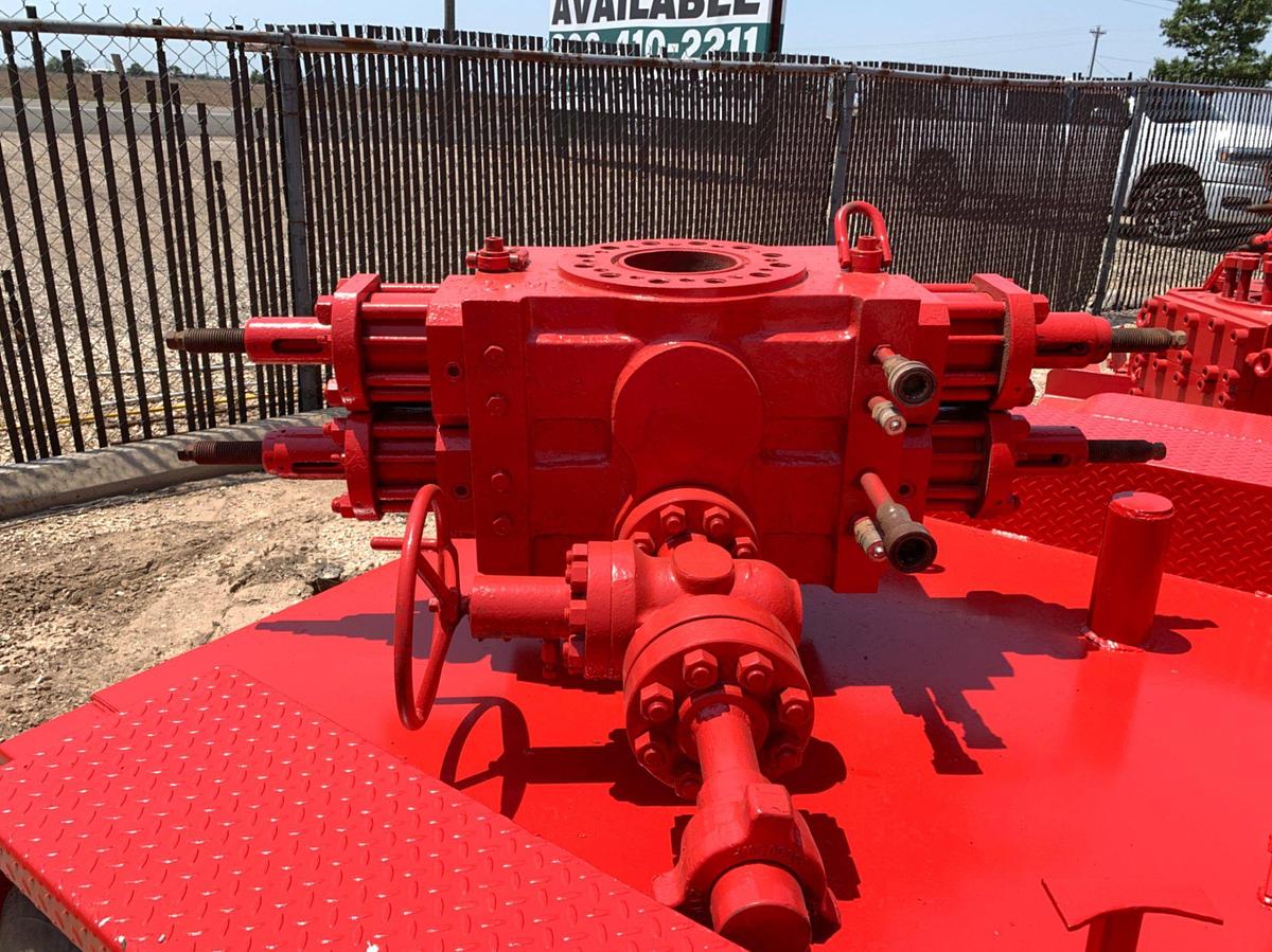 Used 2 Station 2 Bottle Closing Unit Trailer w/ Hydraulic BOP
