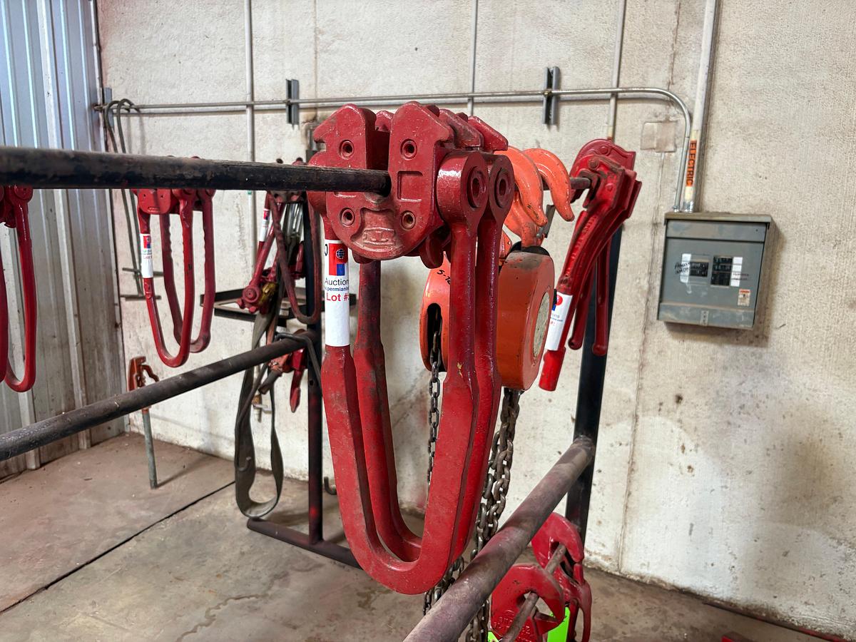 Used (2) 3/4” - 7/8” rod elevators