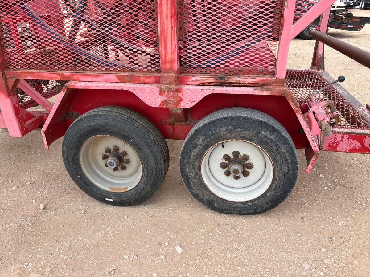 Used 2014 TLR WELDING T/A GOOSENECK REEL TRAILER