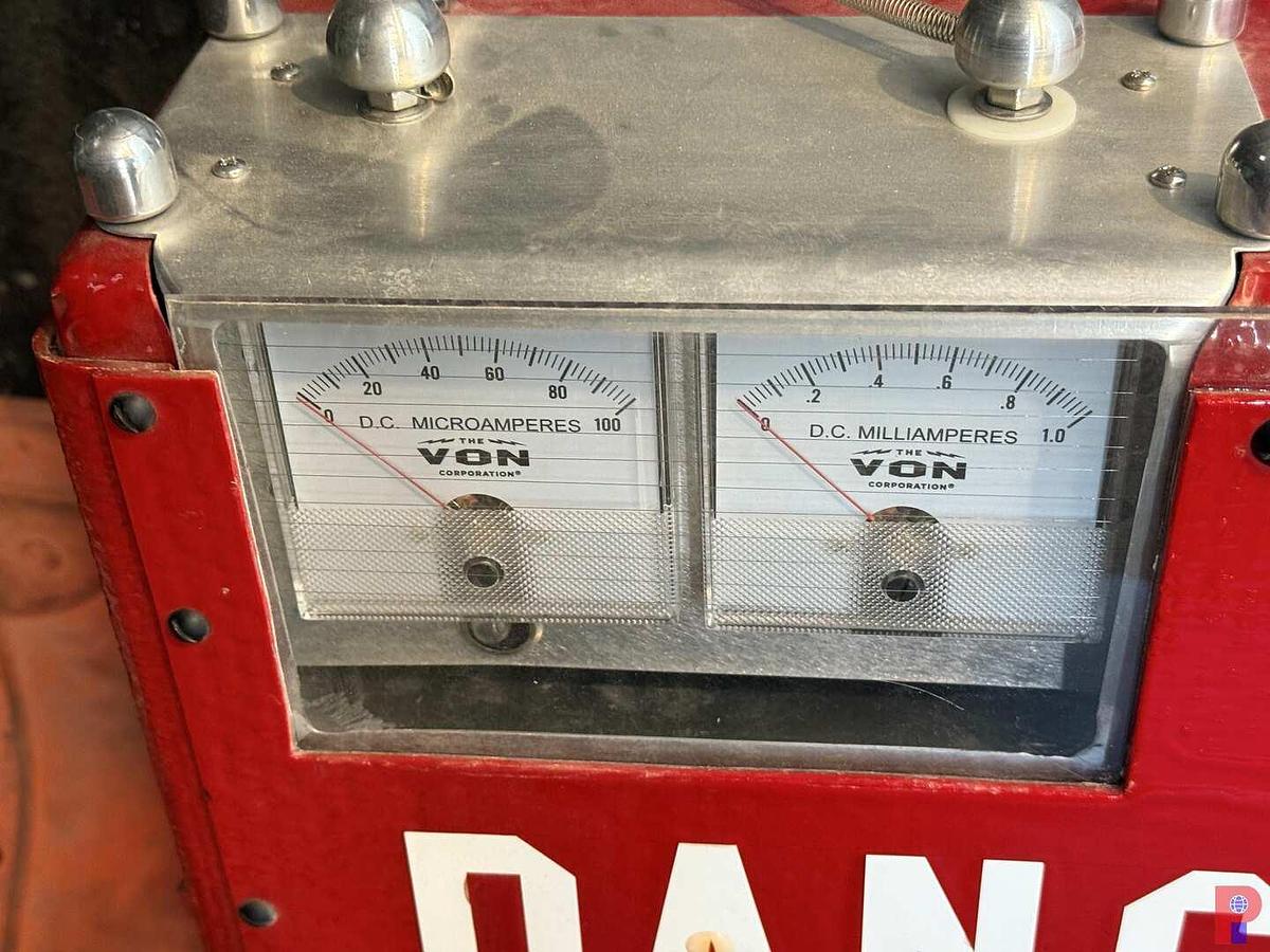 Used THE VON PORTABLE 100,000 VOLT D.C. TESTER (UNUSED)