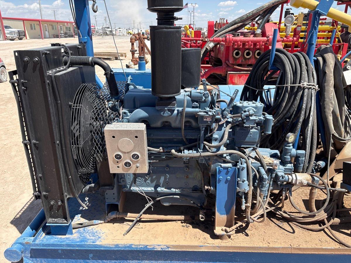 Used Bowen 2.5 power swivel unit, skidded