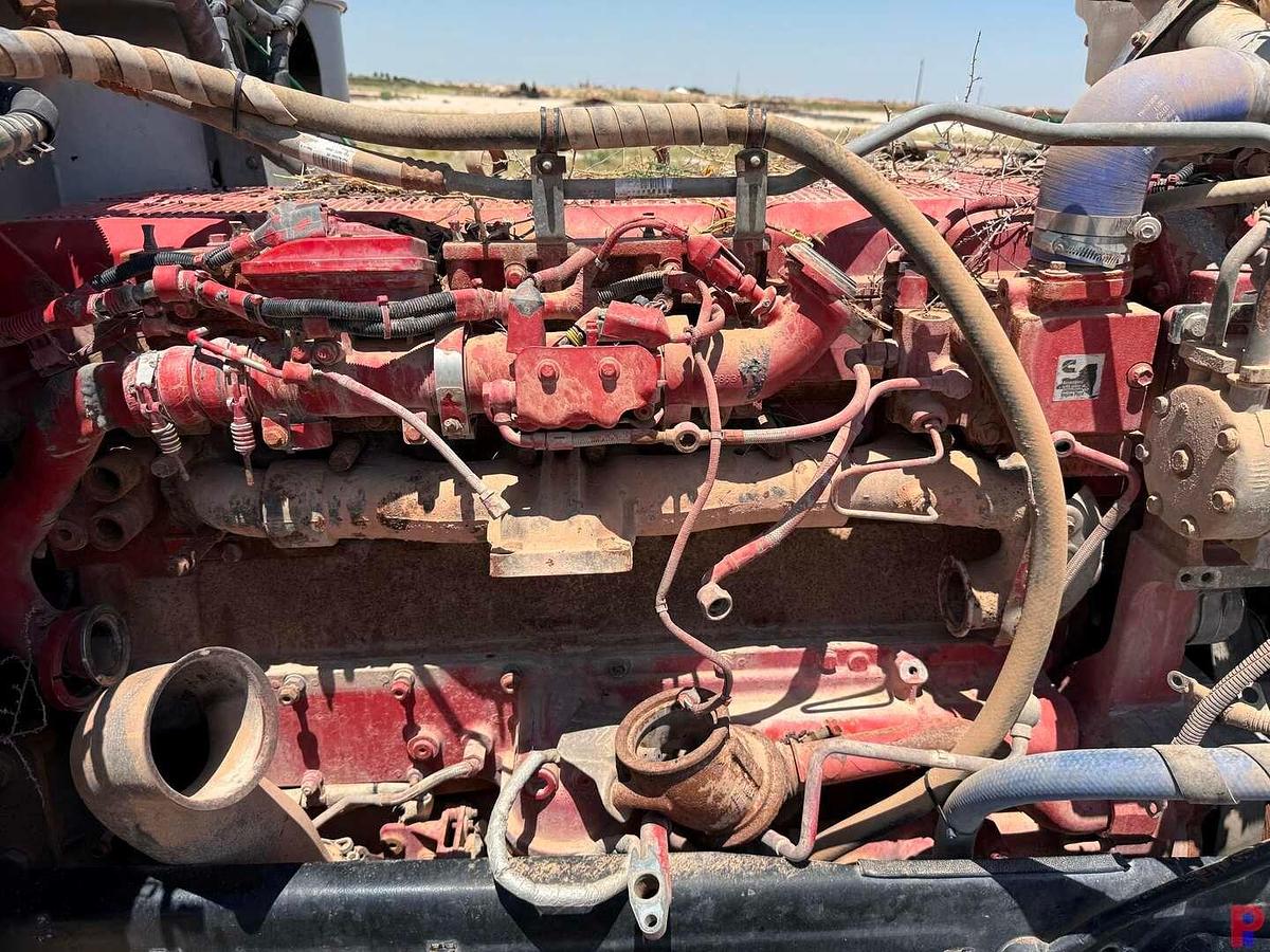 Used 2013 PETERBILT 367 QUAD AXLE COIL TUBING HAUL TRUCK (INOPERABLE)