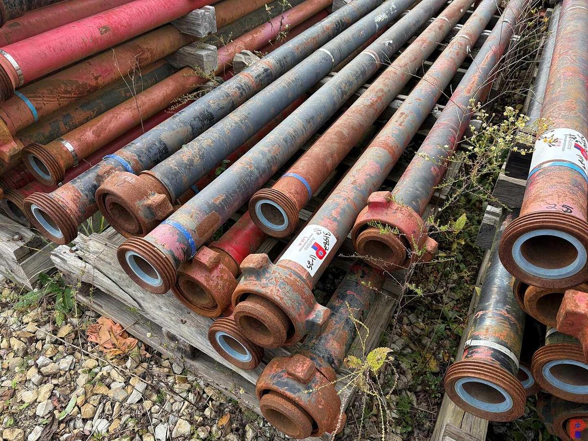 Used (12 X $) (12) 10’ JTS. 3” FIG 1502 15K WP FLOW IRON