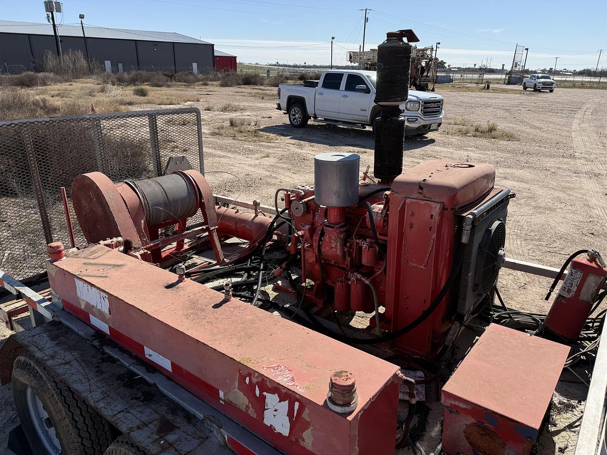 Used SLICK LINE UNIT P/B DETROIT 3-53 MTD ON 2009 CARGO CRAFT 16’ T/A BP TRAILER