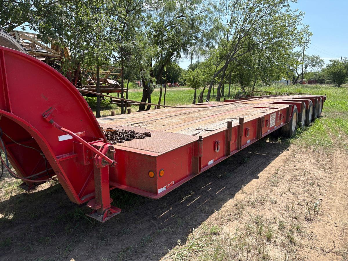 Used 2009 KALYN SIEBERT 58’ X 102” 70 TON 5-AXLE LOWBOY TRAILER