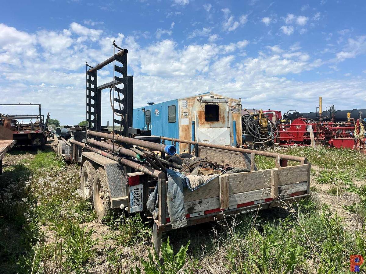 Used 2008 TEXAS BRAGG 18’ T/A BP TOOL TRAILER
