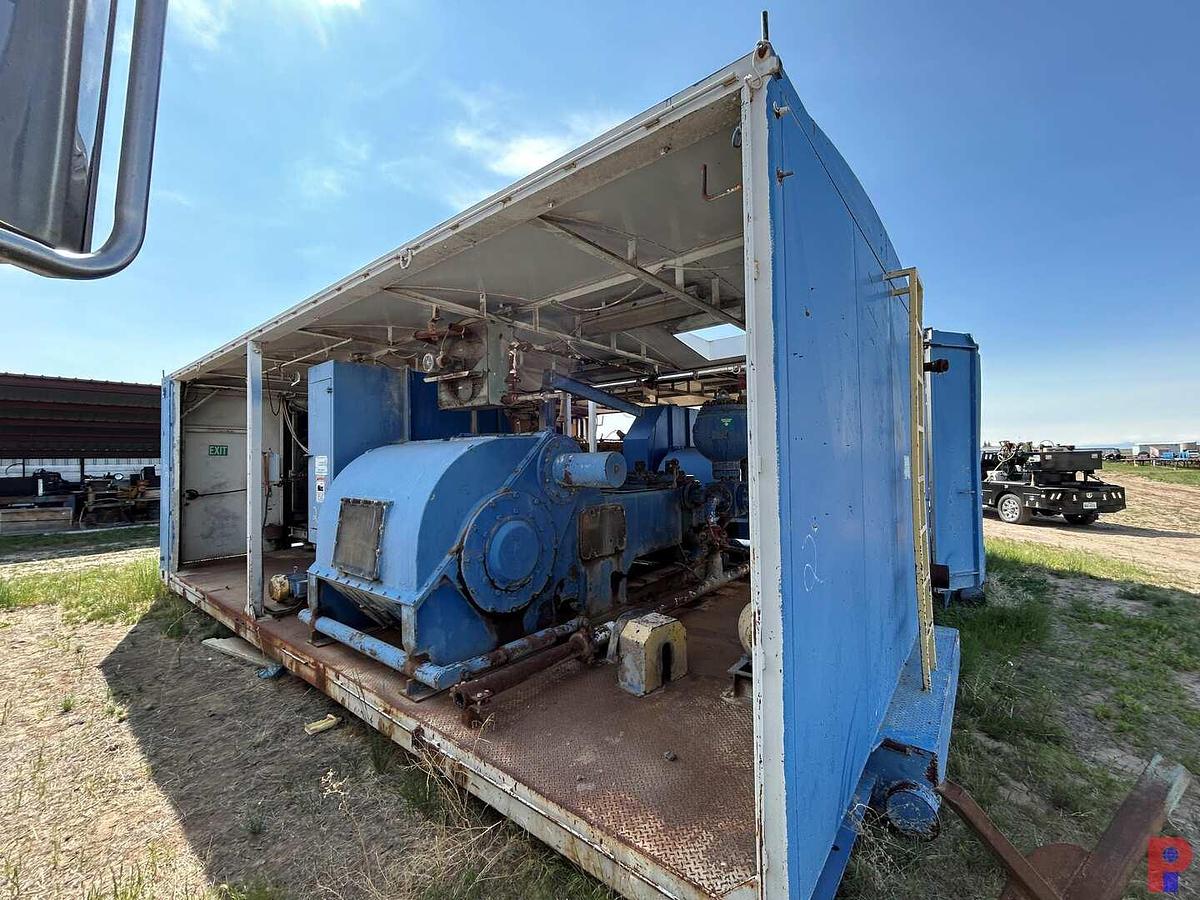 Used NATIONAL 10-P-130 TRIPLEX MUD PUMP P/B CATERPILLAR D399 ENGINE