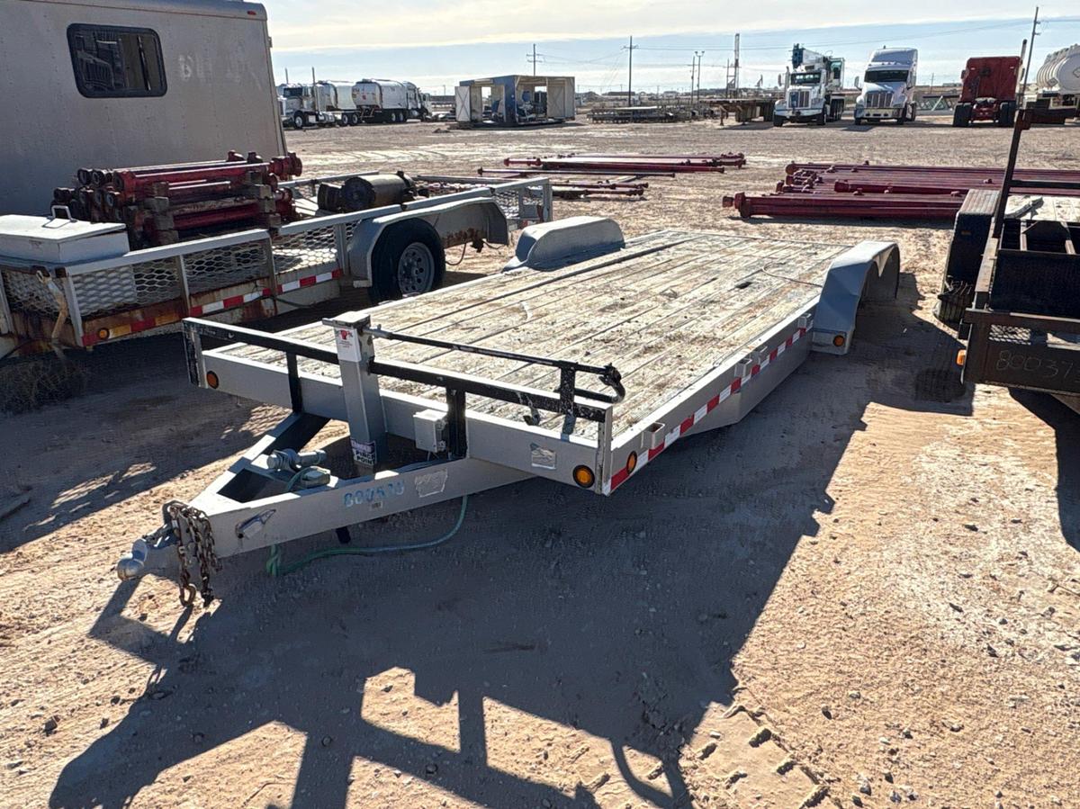 Used 2006 LOAD TRAIL 20’ X 7’ T/A BUMPER PULL CAR HAUL TRAILER