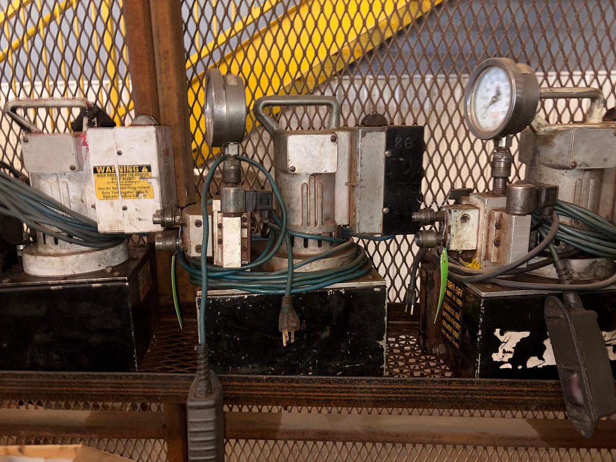 Used Hytorc 10k psi hydraulic power pack