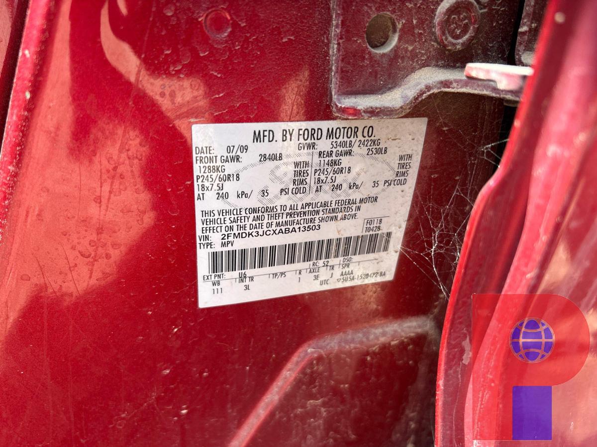 Used 2010 FORD EDGE, INOPERABLE