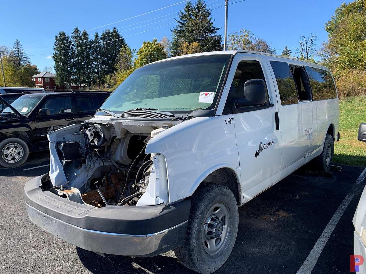 Used 2016 CHEVROLET EXPRESS PASSENGER VAN (INOP, SALVAGE)
