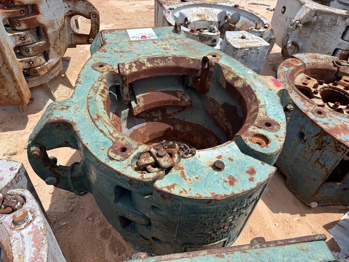 Used (3) BJ, TEXAS INTERNATIONAL, VARCO 250-TON SLIP TYPE SPIDER CASING ELEVATORS