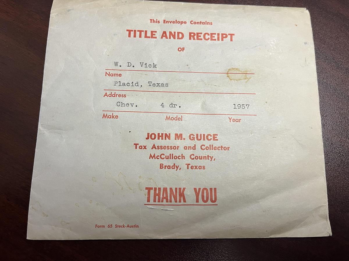 Used 1957 CHEVROLET 210 4 DOOR SEDAN