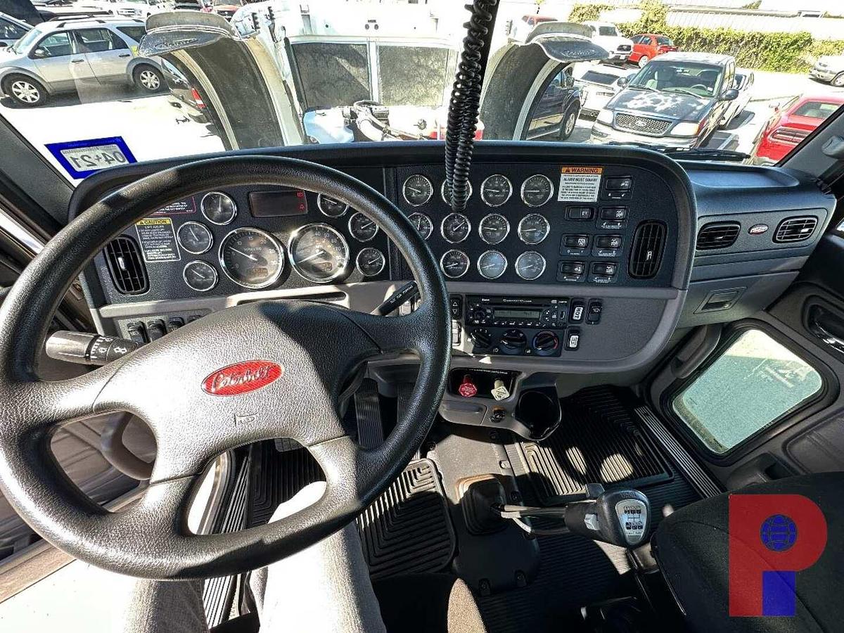 Used 2014 PETERBILT 388 TRI AXLE HEAVY HAUL DAY CAB TRUCK TRACTOR