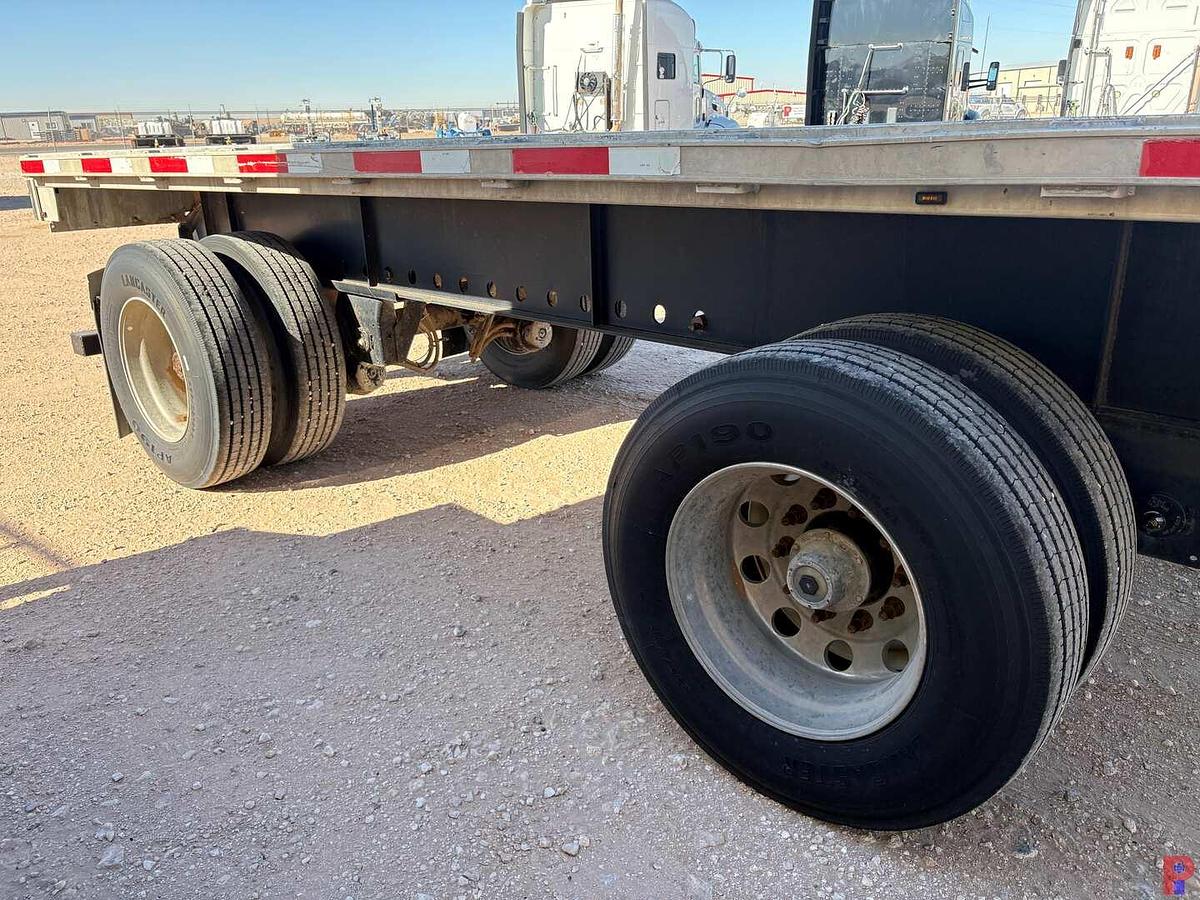 Used 2015 TRANSCRAFT EAGLE II 53’ X 102” T/A FLATBED TRAILER