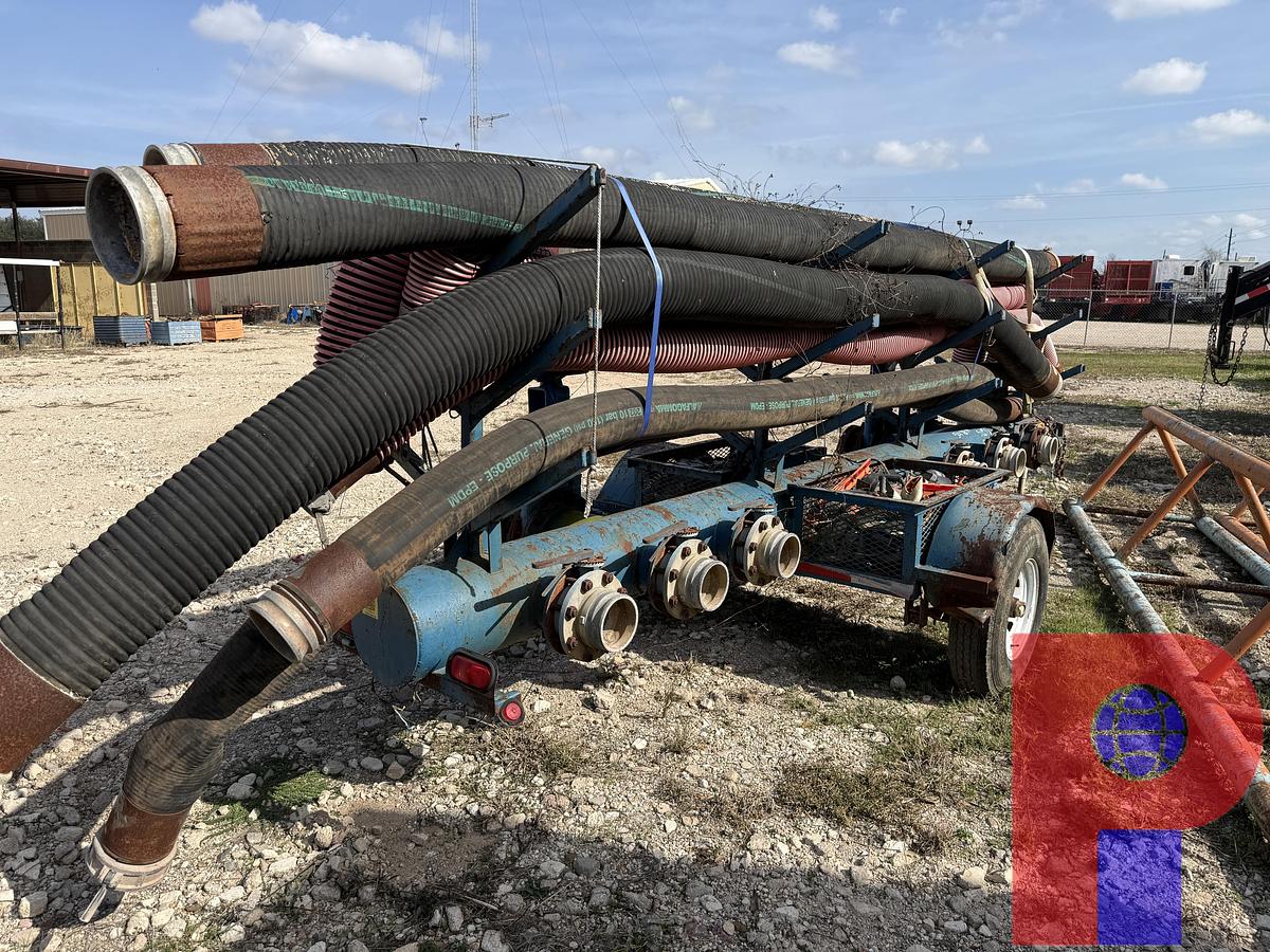 Used 20’ S/A BUMPER PULL W/ 12” WATER MANIFOLD TRAILER