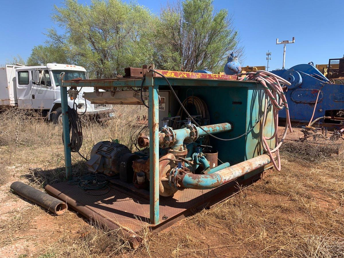 Used 10’ L x 5’ W x 5’ T Skidded Trip Tank