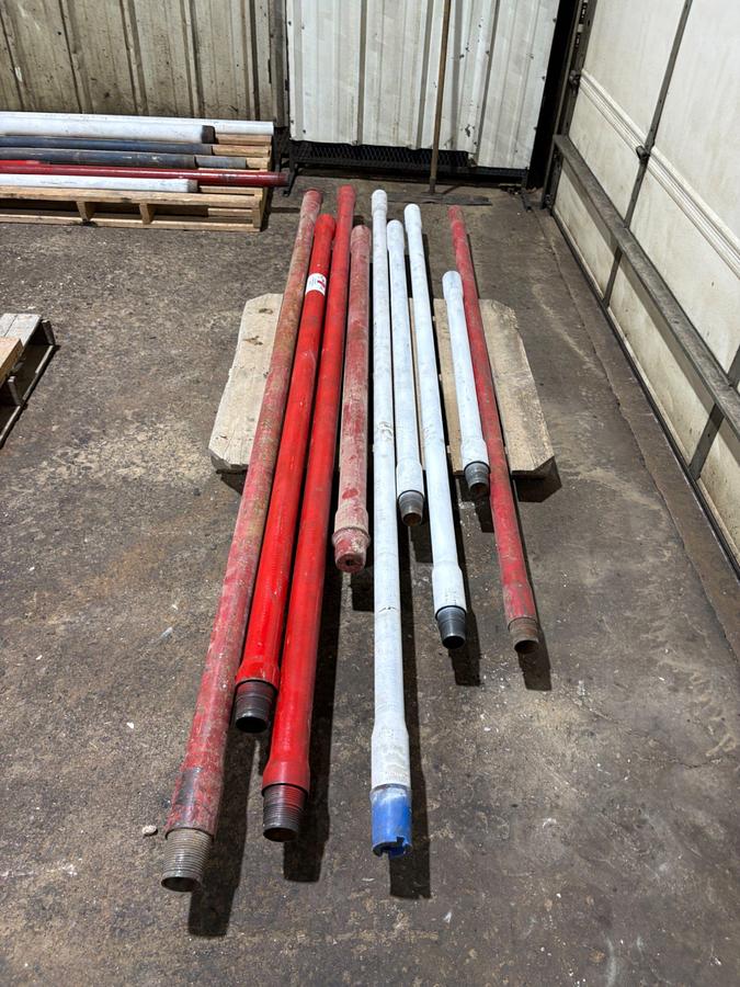 Used (2 pallets) (17) assorted size tubing extensions