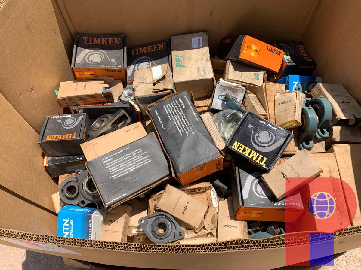 Used PALLET OF PILLOW BLOCK BEARINGS