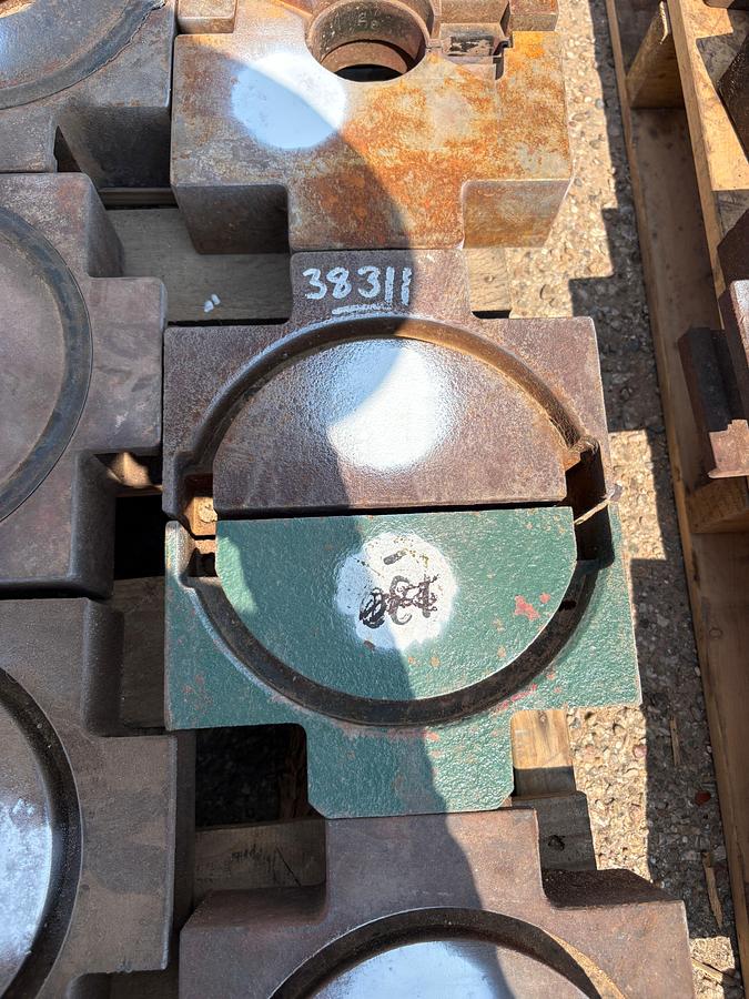 Used Set of (2) 9-1/2”W blind bop rams