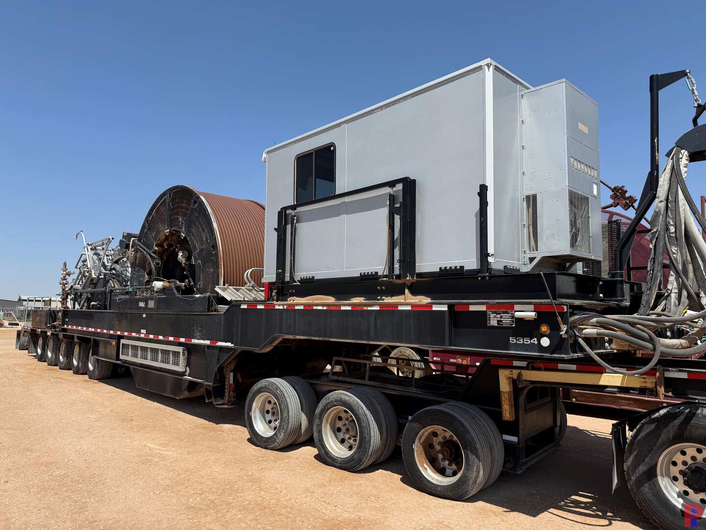 Used 2015 HYDRA RIG HR6100 15K 2-3/8" COIL TUBING TRAILER