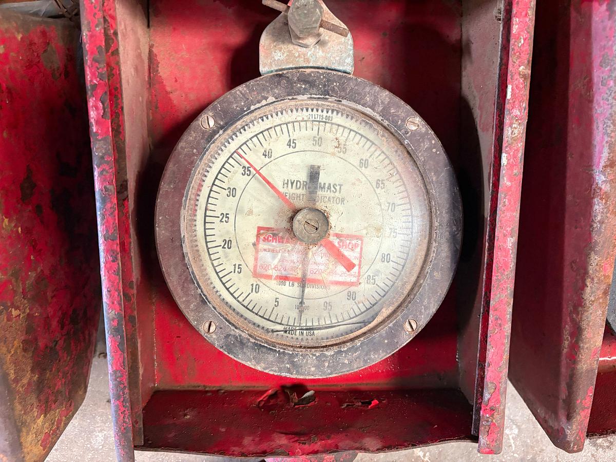 Used (3x$) TOTCO hydromast weight indicators